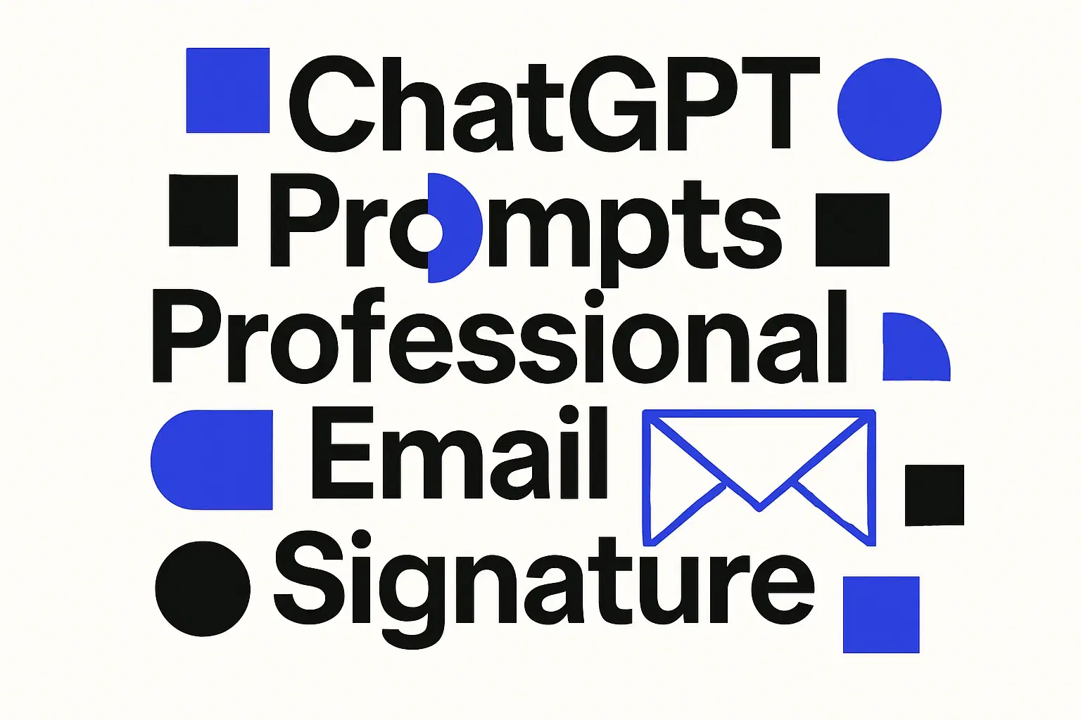 Best ChatGPT Prompts to Create a Professsional Email Signature