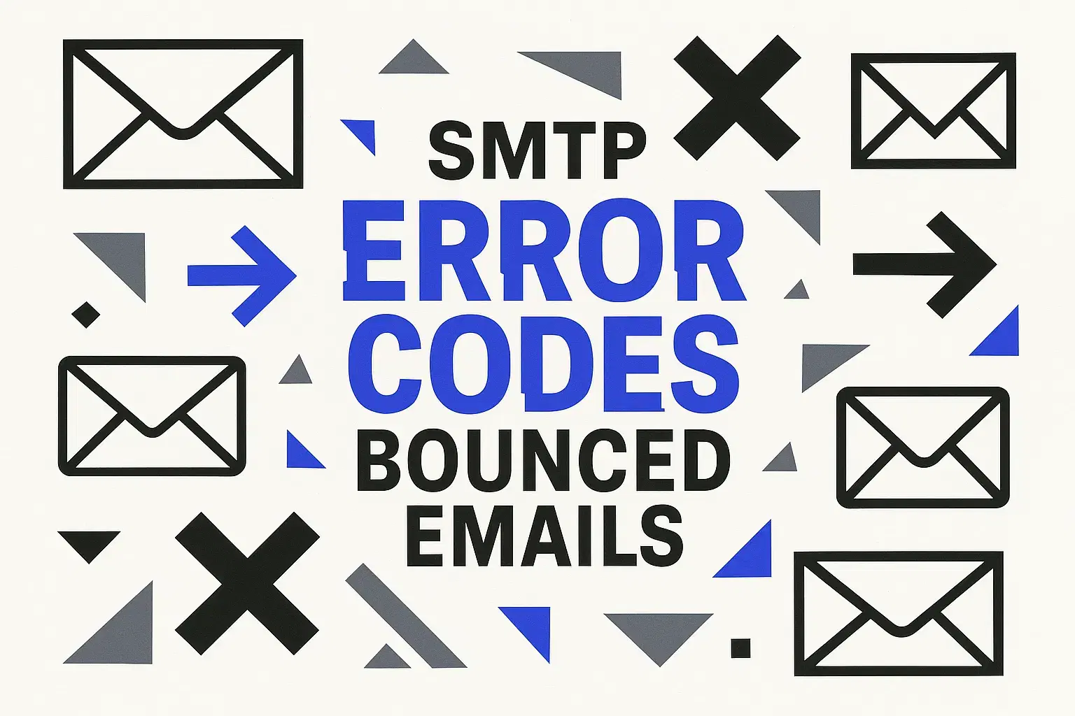 How to interpret SMTP error codes for bounced emails
