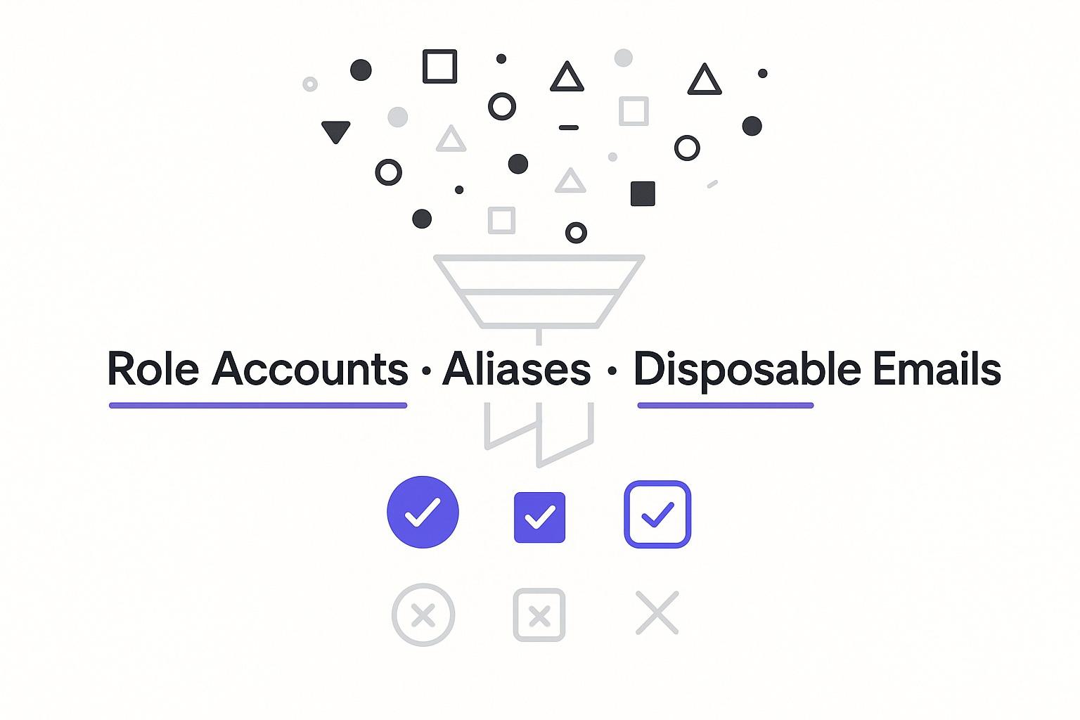 Role Accounts, Aliases, and Disposable Emails: How to Clean Risky Contacts Before You Send