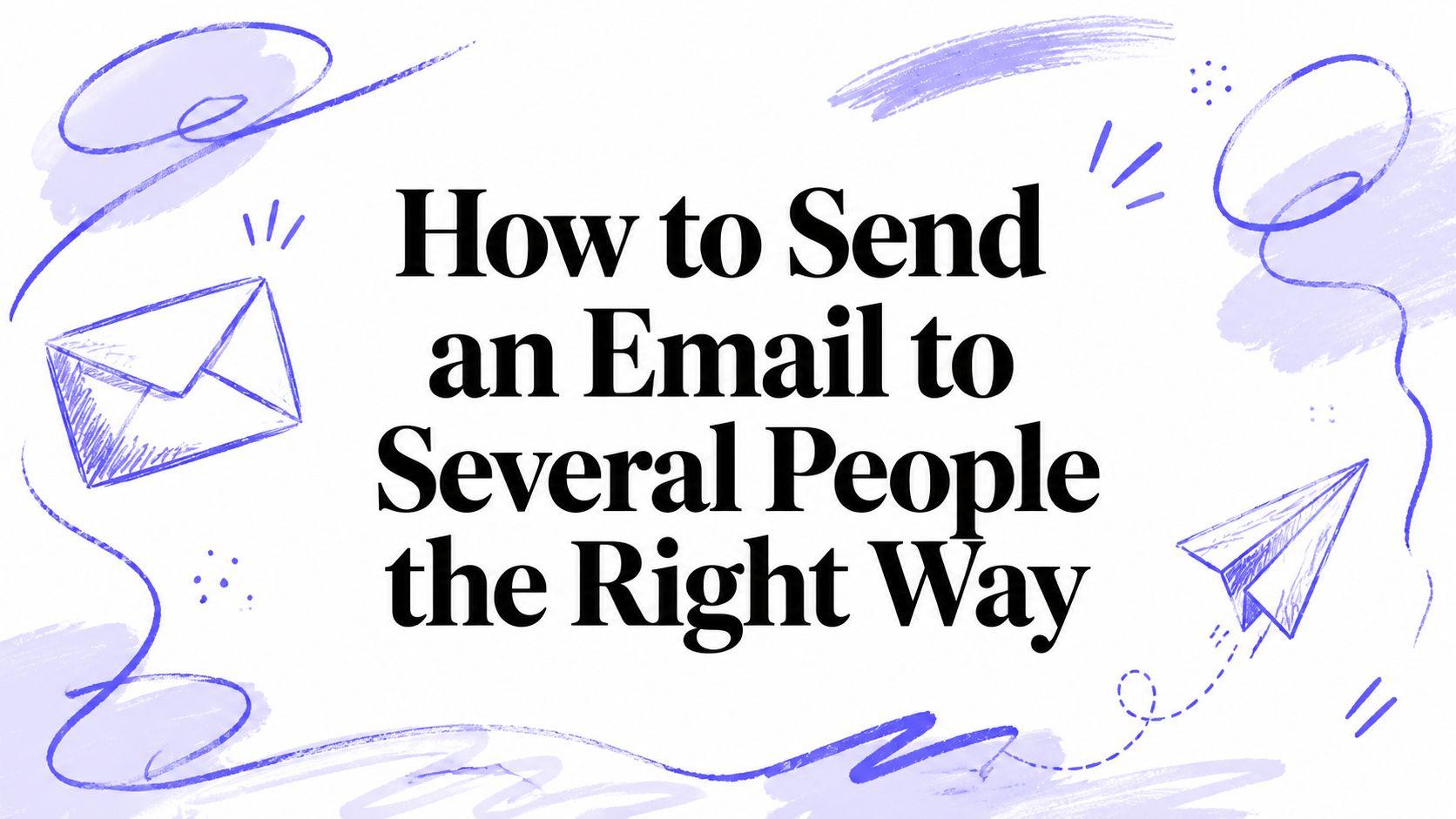 How to Send an Email to Several People The Right Way in 2026