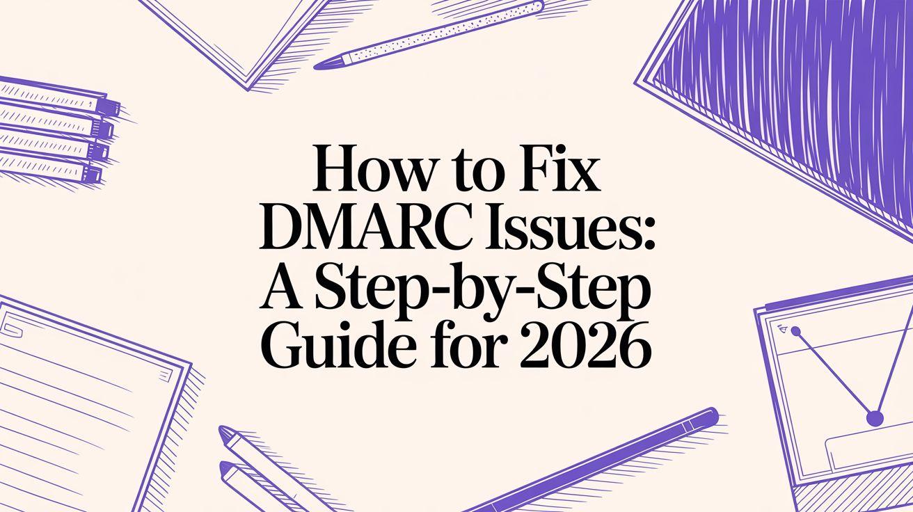 How to Fix DMARC Issues: A Step-by-Step Guide for 2026