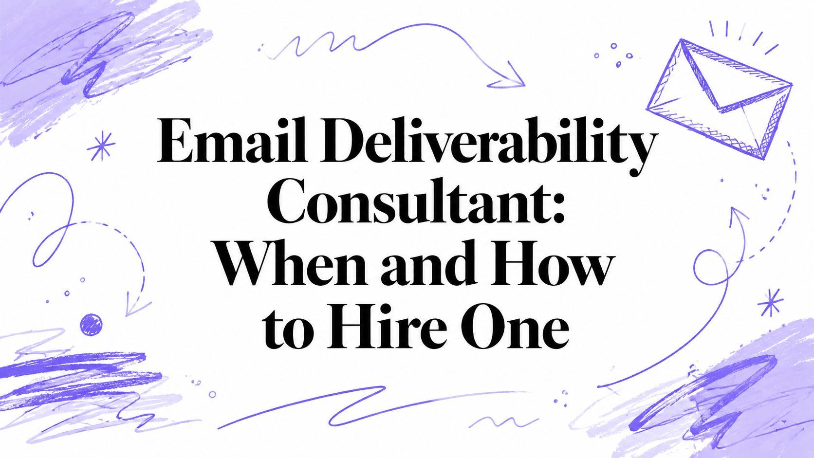 Email Deliverability Consultant: When and How to Hire One