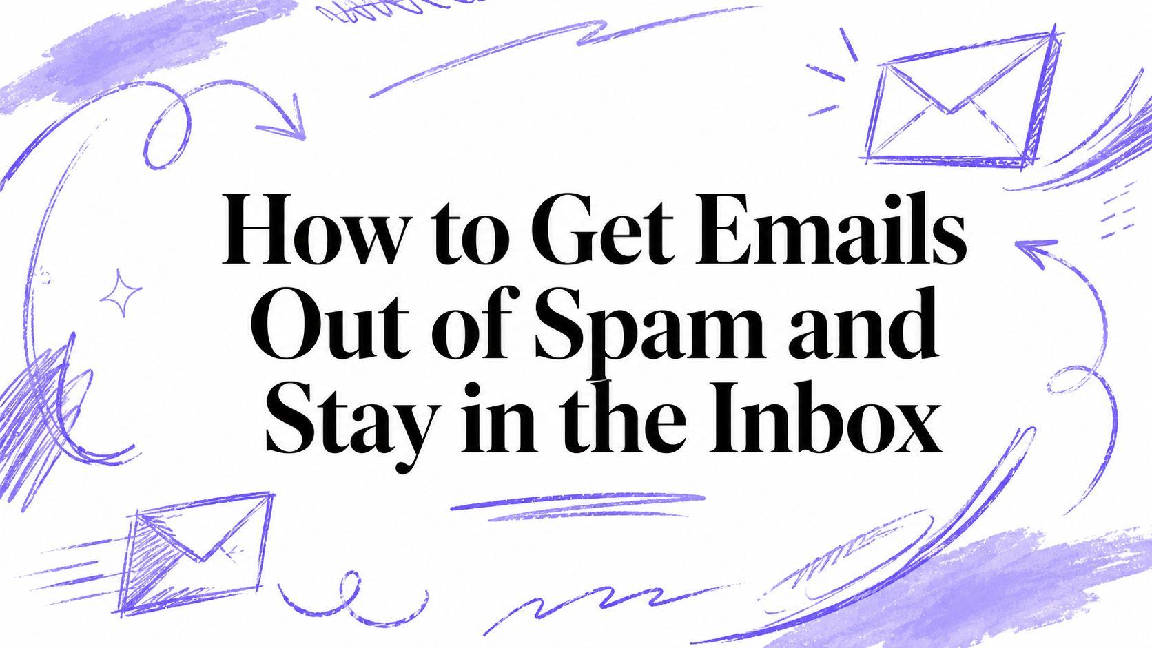 How to Get Emails Out of Spam and Stay in the Inbox