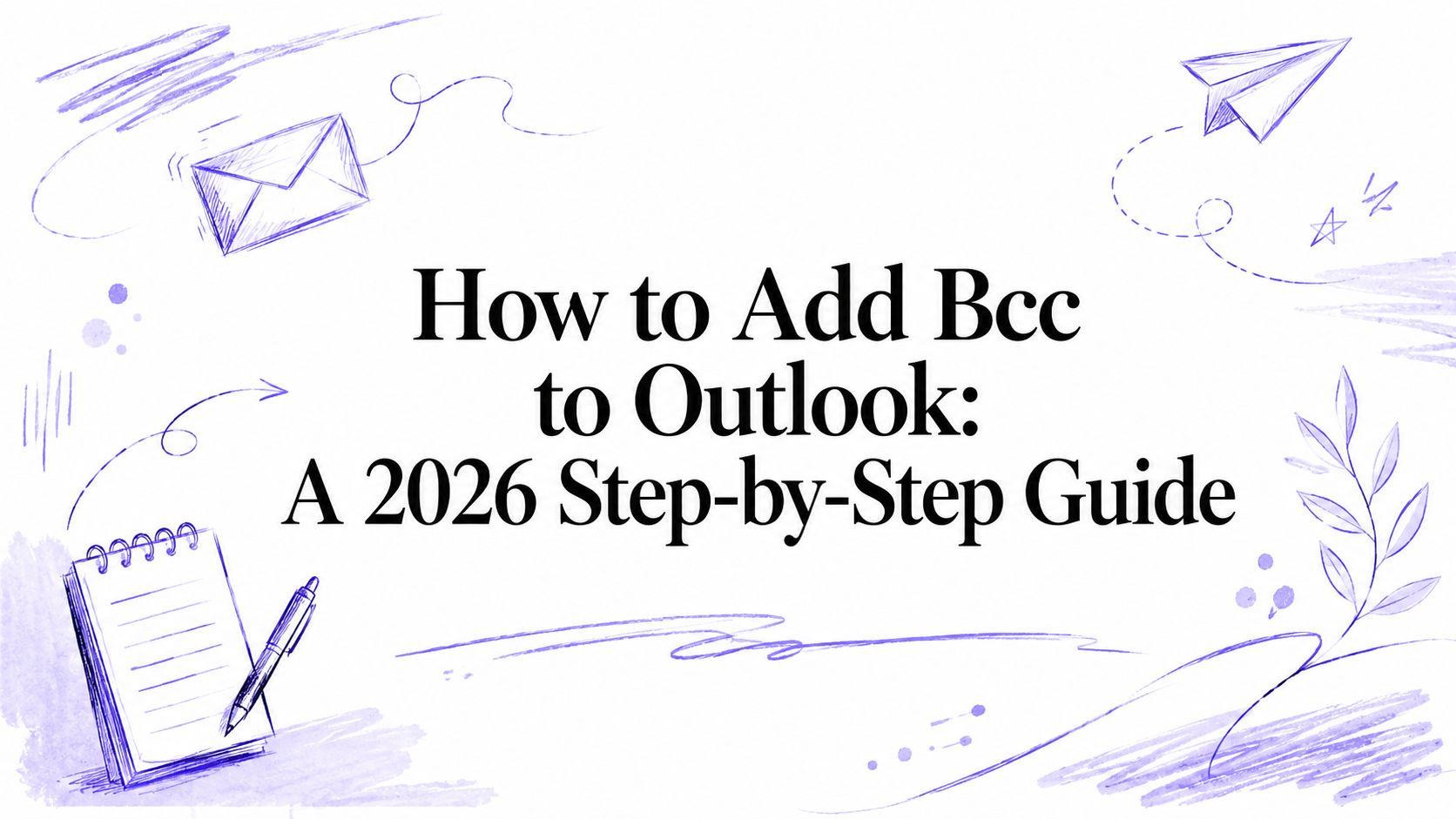 How to Add Bcc to Outlook: A 2026 Step-by-Step Guide
