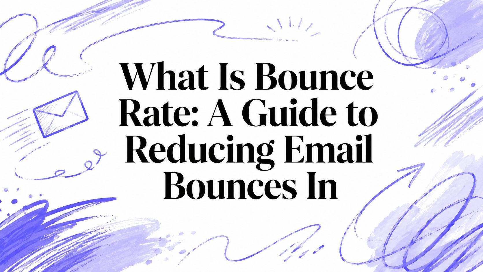 What Is Bounce Rate: A Guide to Reducing Email Bounces In