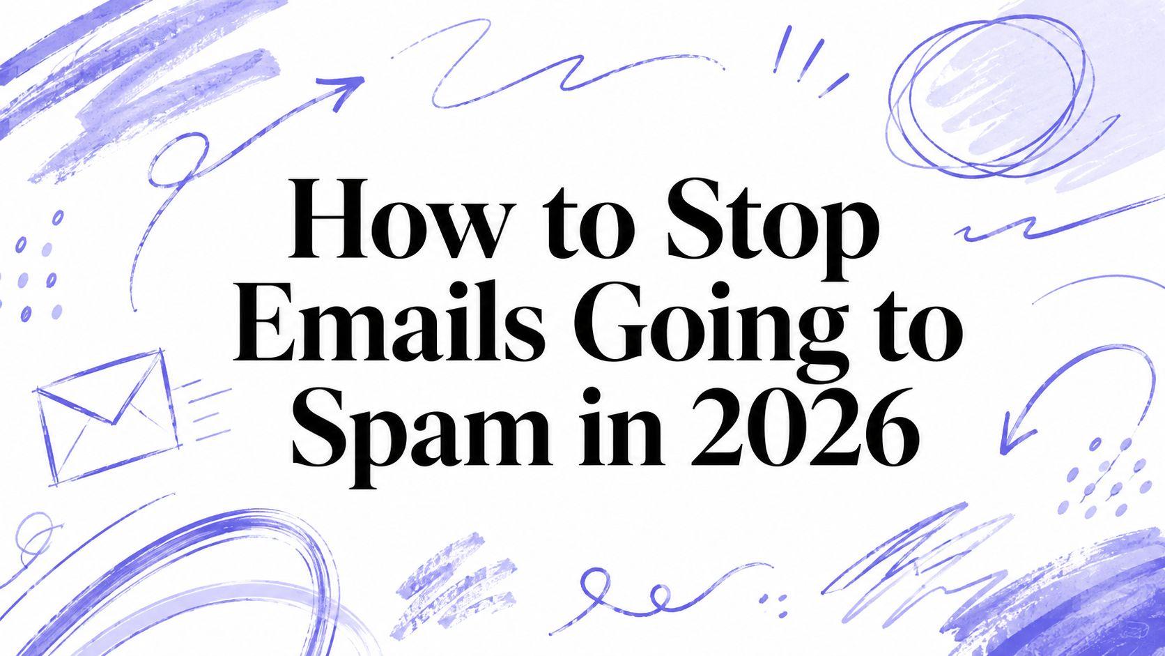 How to Stop Emails Going to Spam in 2026