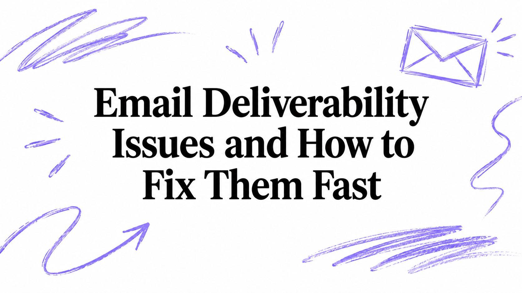Email Deliverability Issues and How to Fix Them Fast