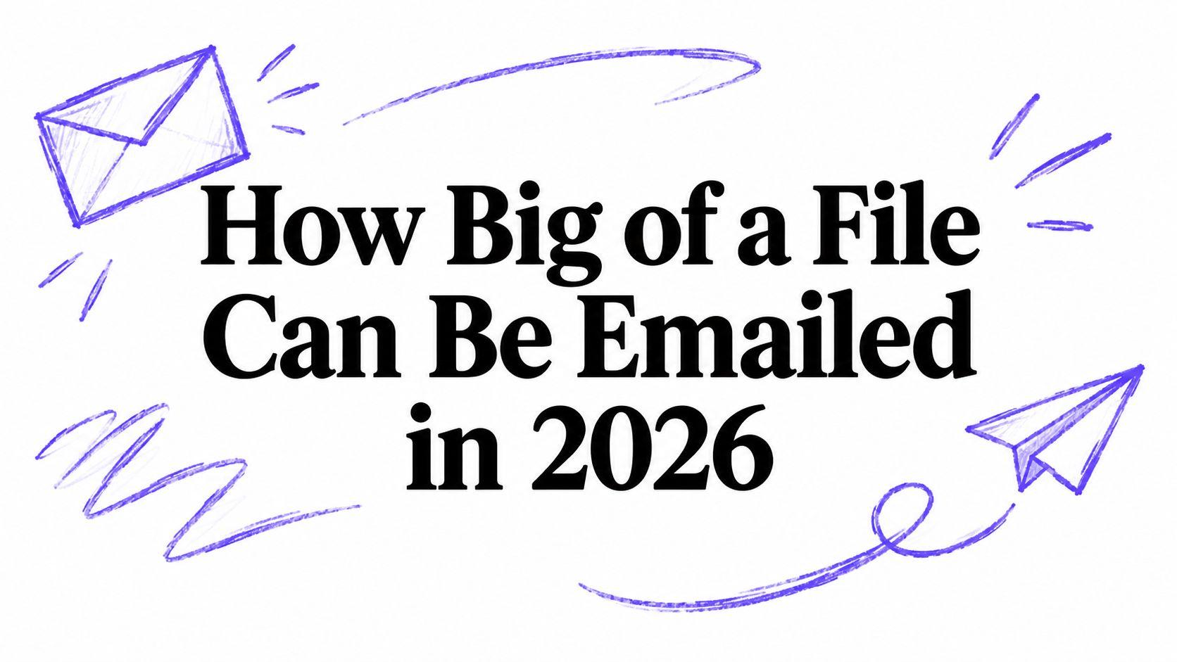 How Big of a File Can Be Emailed in 2026