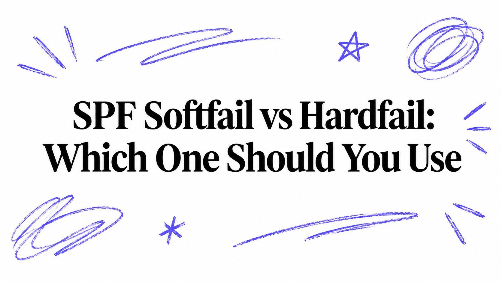 SPF Softfail vs Hardfail: Which One Should You Use