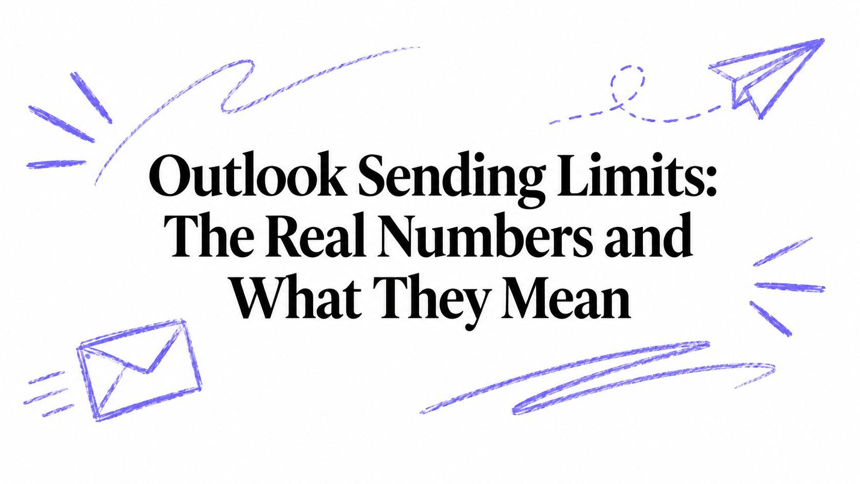 Outlook Sending Limits: The Real Numbers and What They Mean
