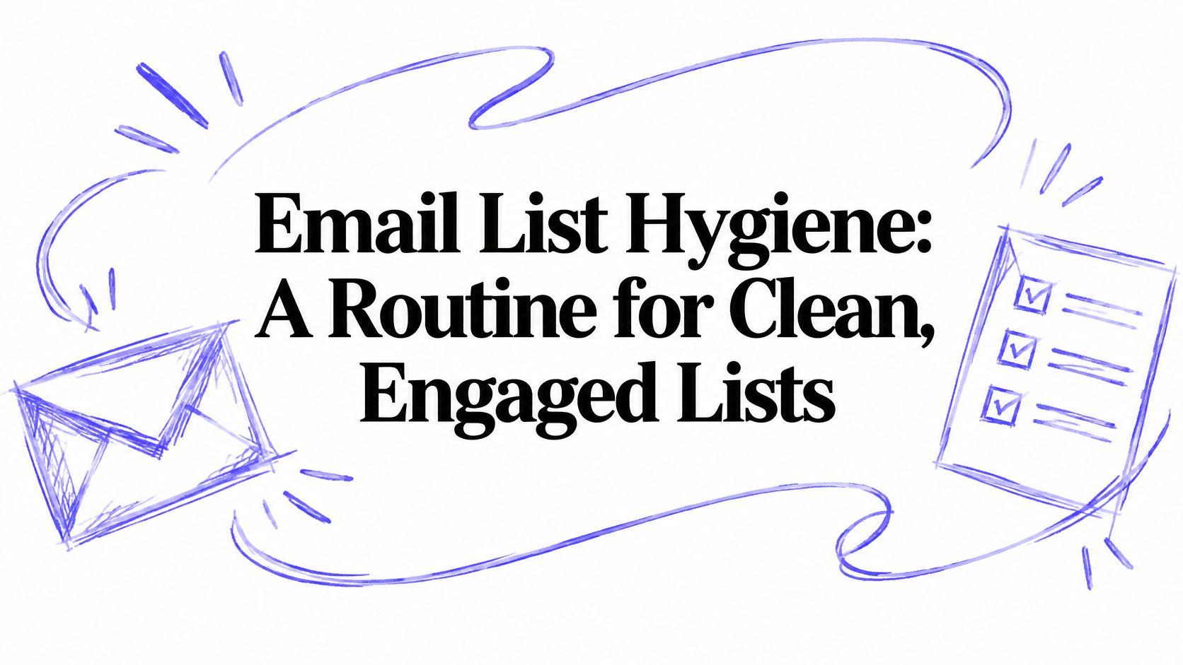 Email List Hygiene: A Routine for Clean, Engaged Lists