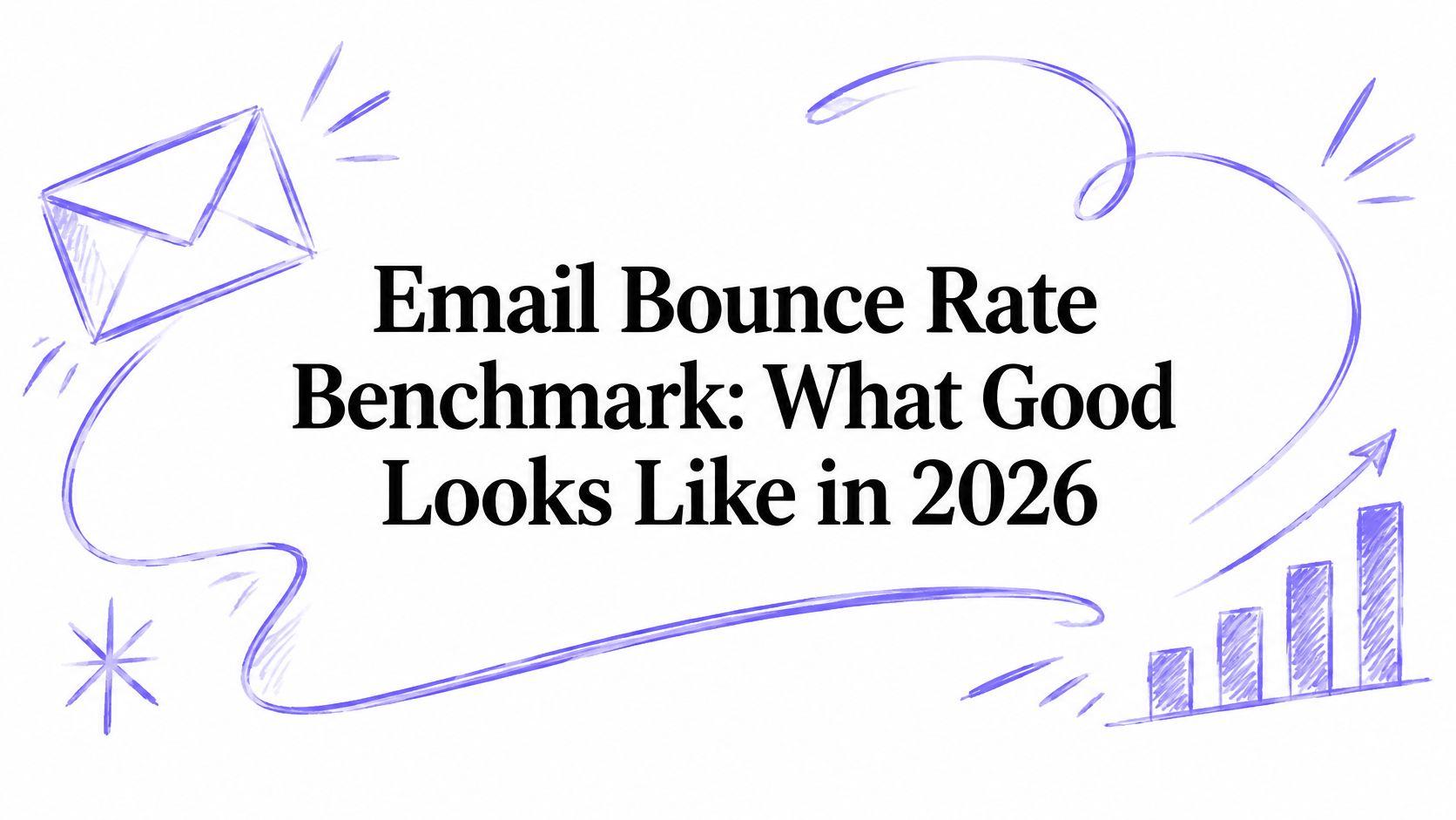 Email Bounce Rate Benchmark: What Good Looks Like in 2026